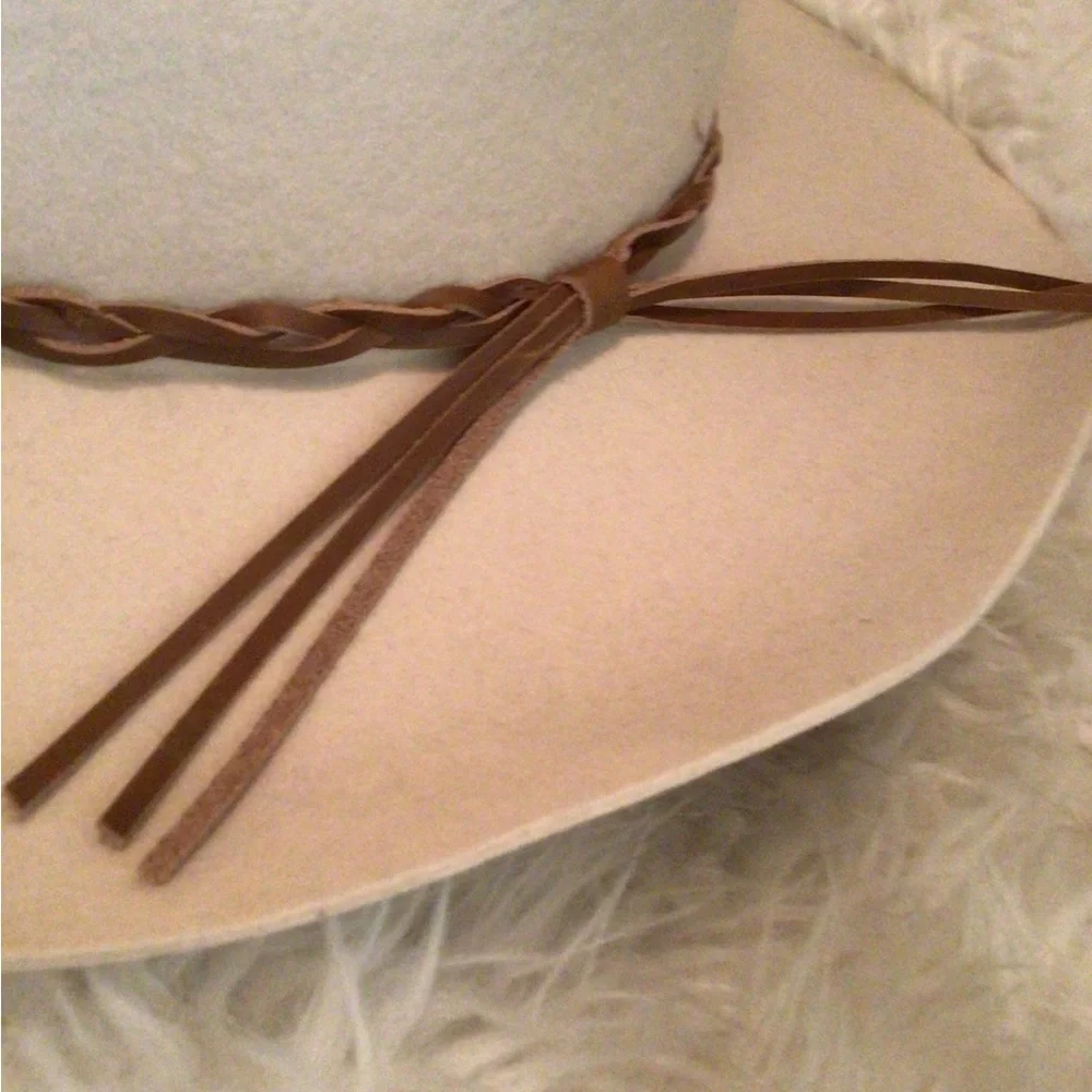 NEW!Wyeth wool  structured braided cowgirl high hat